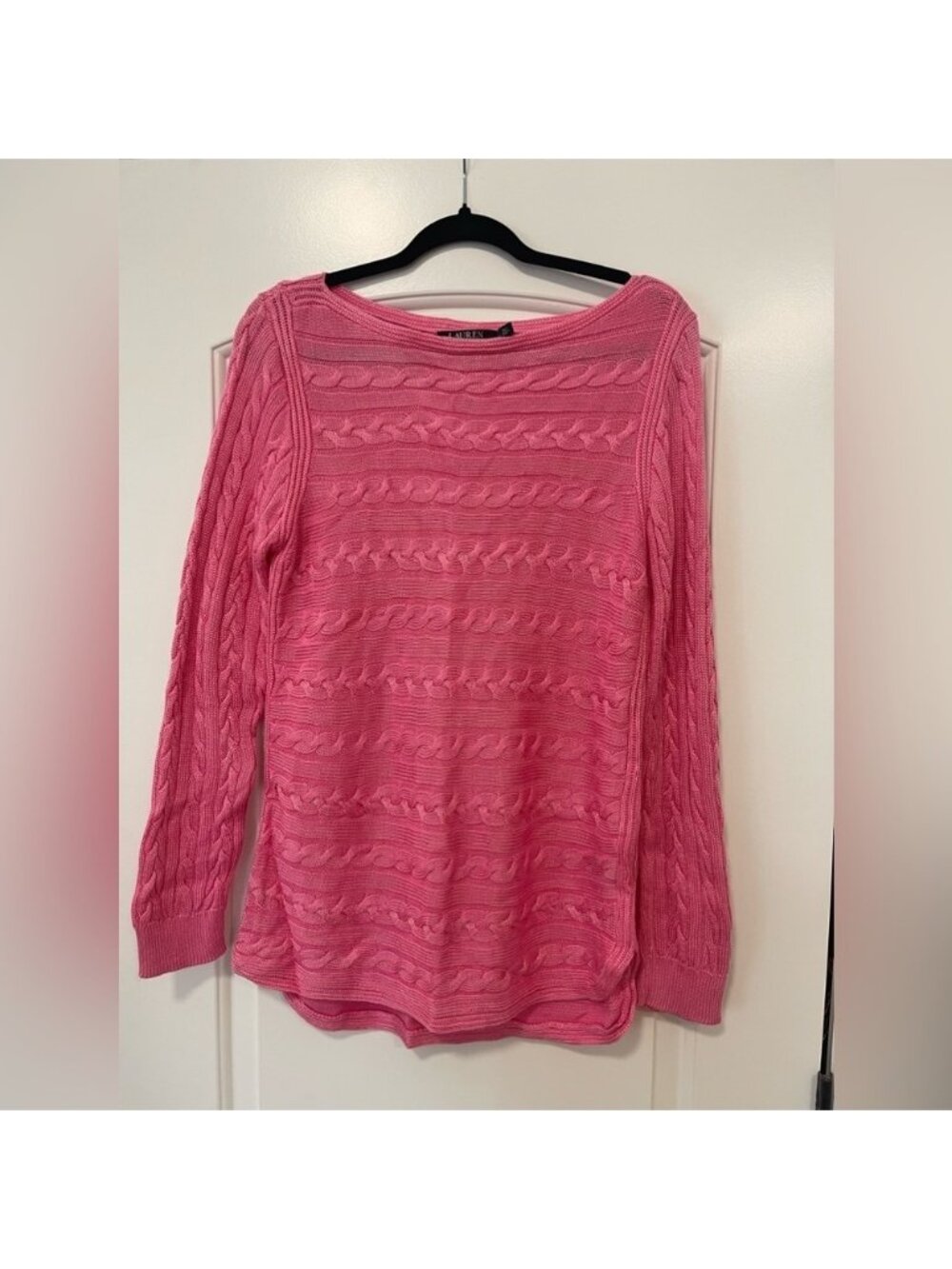 Women’s Lauren Ralph Lauren Cable Knit Long Sleeve